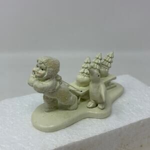 Department 56 Snowbabies Miniatures Pewter Bringing Starry Pines 76660